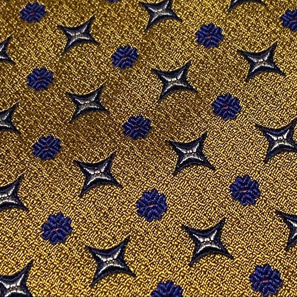 HICKEY FREEMAN Custom Tie 100%Silk NEW Embroidered - Picture 10 of 11